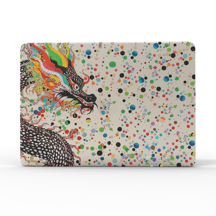 For MacBook Air 13.6 2025 / 2022 / 2023 UV Printed Pattern Laptop Frosted Protective Case(DDC-1681)