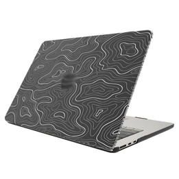 For MacBook Air 13.6 2025 / 2022 / 2023 UV Printed Pattern Laptop Frosted Protective Case(DDC-1680)
