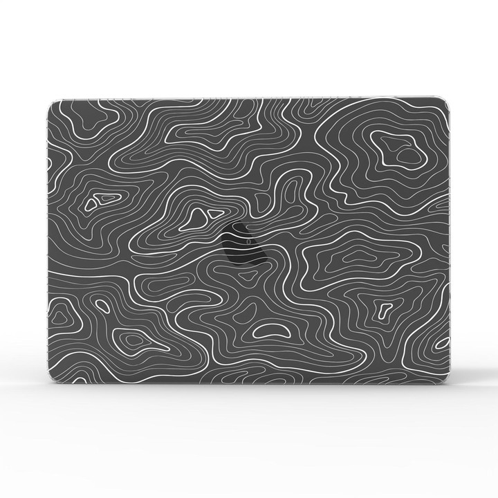 For MacBook Air 13.6 2025 / 2022 / 2023 UV Printed Pattern Laptop Frosted Protective Case(DDC-1680)