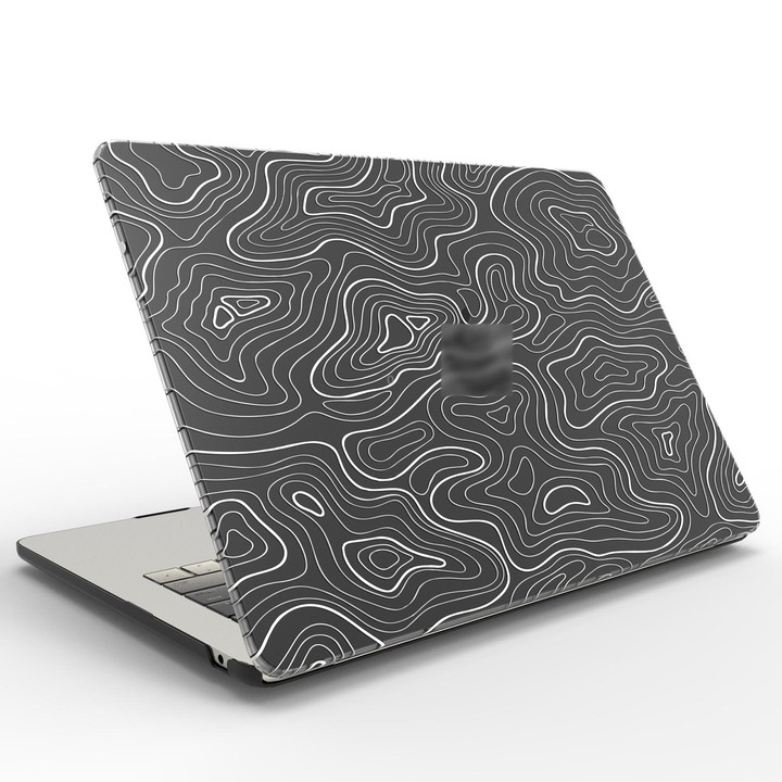 For MacBook Pro 13.3 A2338/A2251/A2289/A2159 UV Printed Pattern Laptop Frosted Protective Case(DDC-1680)