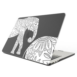 For MacBook Pro 14.2 A2992/A2918/A2779/A2442 UV Printed Pattern Laptop Frosted Protective Case(DDC-864)