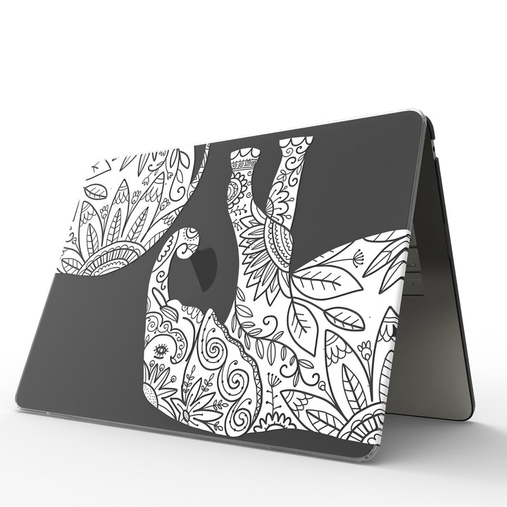 For MacBook Pro 14.2 A2992/A2918/A2779/A2442 UV Printed Pattern Laptop Frosted Protective Case(DDC-864)