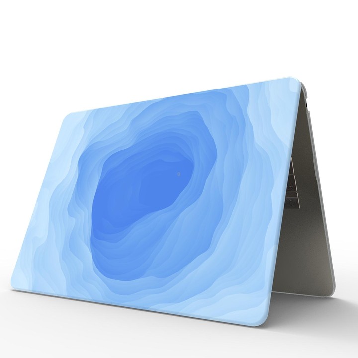 For MacBook Air 15 M2 A2941 / M3 A3114 UV Printed Pattern Laptop Frosted Protective Case(DDC-1308)