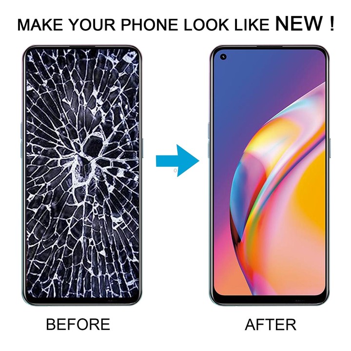For OPPO A94 4G Original AMOLED LCD Screen Digitizer Full Assembly with Frame