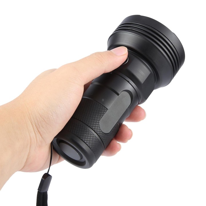 W5202-1 31 LEDs 5500LM High Brightness Rechargeable Flashlight(Black)