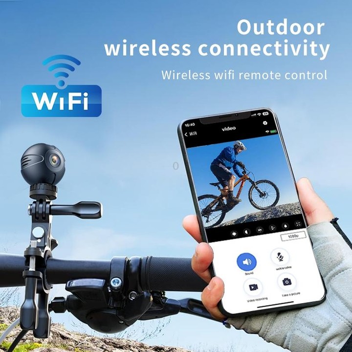 X3 Wireless Mini DV WiFi IP Camera, Support Night Vision / Motion Detection(Black)