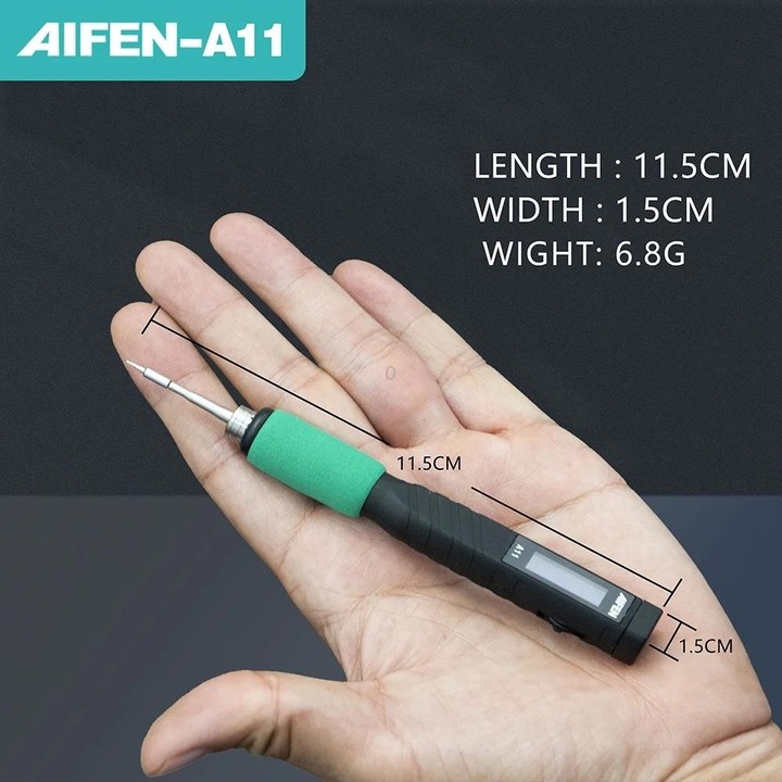 Aifen A11 Portable USB Charging Soldering Station with C210 Handle, US Plug