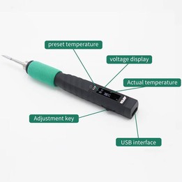 Aifen A11 Portable USB Charging Soldering Station with C210 Handle, EU Plug