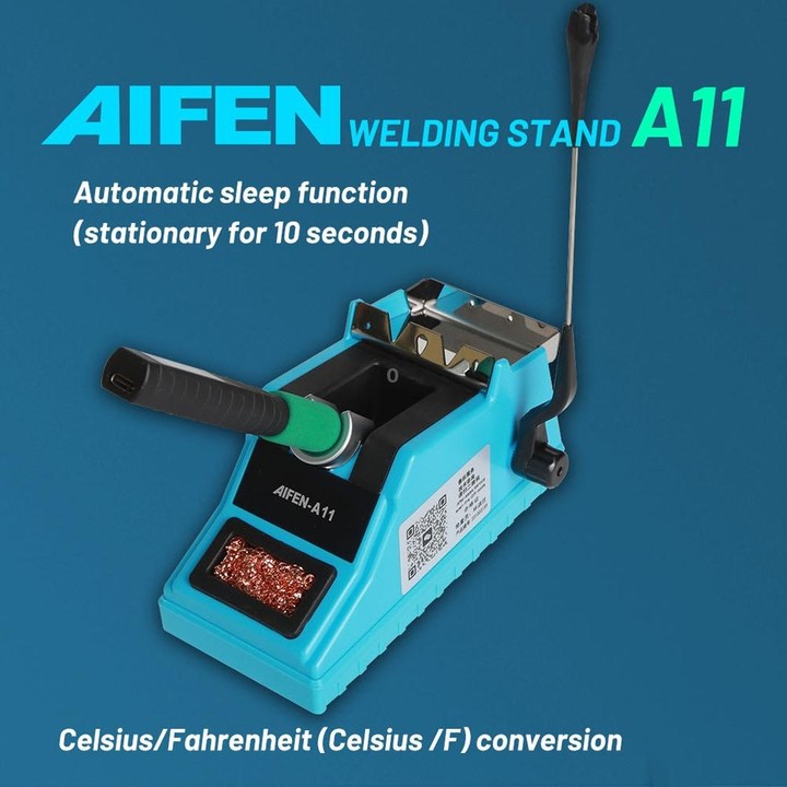 Aifen A11 Portable USB Charging Soldering Station with C210 Handle, UK Plug
