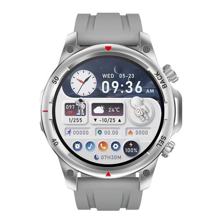 DK68 1.53 inch IP67 BT 5.0 Fitness Sport Smart Watch, Support LED Flashlight / Bluetooth Call / Sleep / Blood Oxygen / Heart Rat