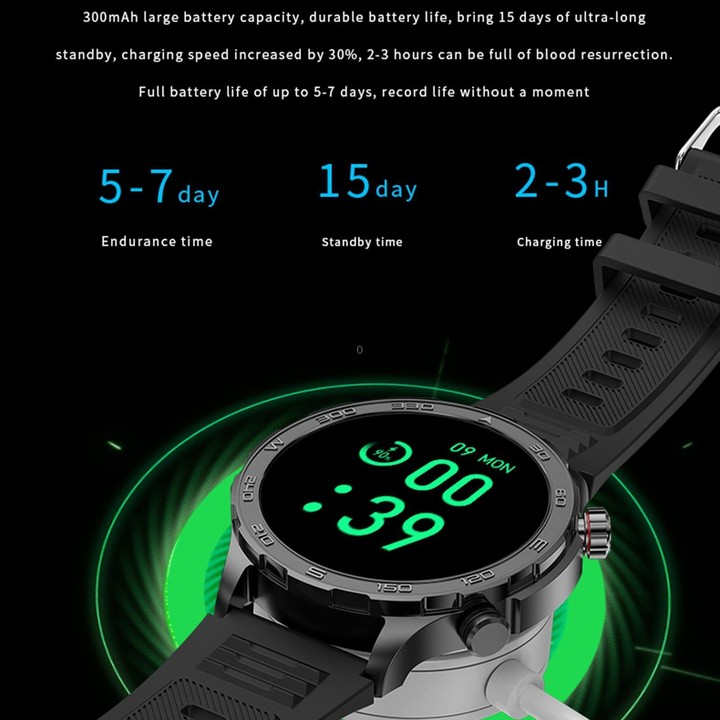 DK67 1.53 inch IP67 BT 5.0 Fitness Sport Smart Watch, Support Bluetooth Call / Sleep / Blood Oxygen / Heart Rate / Blood Pressur