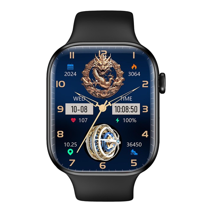 WS11 MAX 2.2 inch Fitness Sport Smart Watch, Support Bluetooth Call / Sleep / Blood Oxygen / Heart Rate / Blood Pressure Health