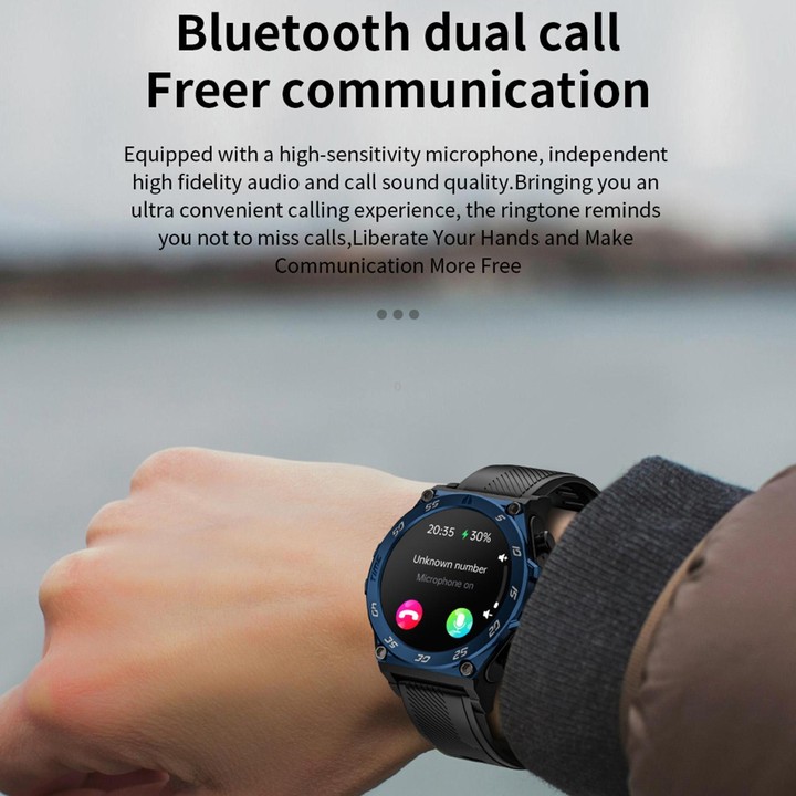 LC18 1.53 inch IP67 BT5.0 Sport Smart Watch with Earbuds, Support Bluetooth Call / Sleep / Blood Oxygen / Heart Rate / Blood Pre
