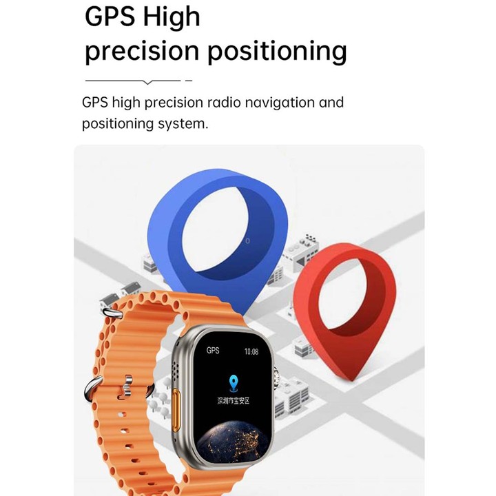 WS12 ULTRA 2 2.2 inch Sport Smart Watch, Support Payment Code / Bluetooth Call / Sleep / Blood Oxygen / Heart Rate / Blood Press