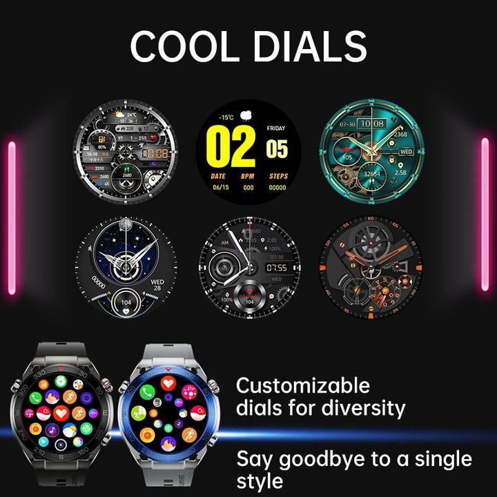 WS-20 1.43 inch IP67 Sport Smart Watch Support Bluetooth Call / Sleep / Blood Oxygen / Heart Rate / Blood Pressure Health Monito