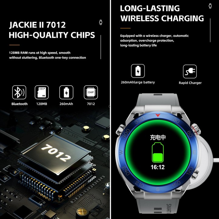 WS-20 1.43 inch IP67 Sport Smart Watch Support Bluetooth Call / Sleep / Blood Oxygen / Heart Rate / Blood Pressure Health Monito