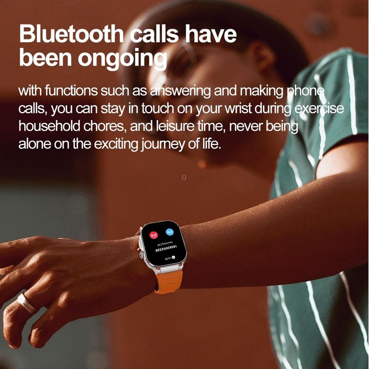 G40S 2.06 inch IP67 BT5.2 Sport Smart Watch, Support Bluetooth Call / Sleep / Blood Oxygen / Heart Rate / Blood Pressure Health