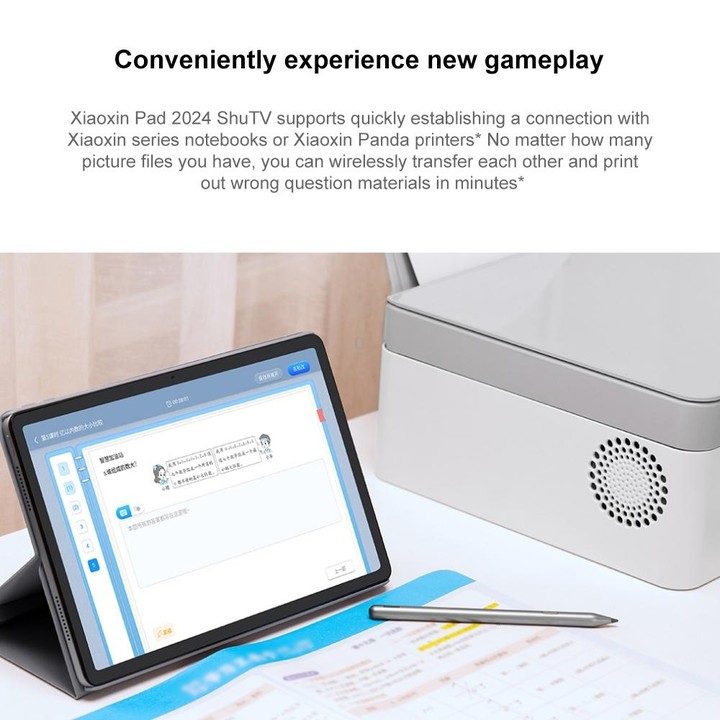 Lenovo Xiaoxin Pad 2024 Paperlike Screen 11 inch WiFi Tablet, 8GB+128GB, Android 13, Qualcomm Snapdragon 685 Octa Core, Support