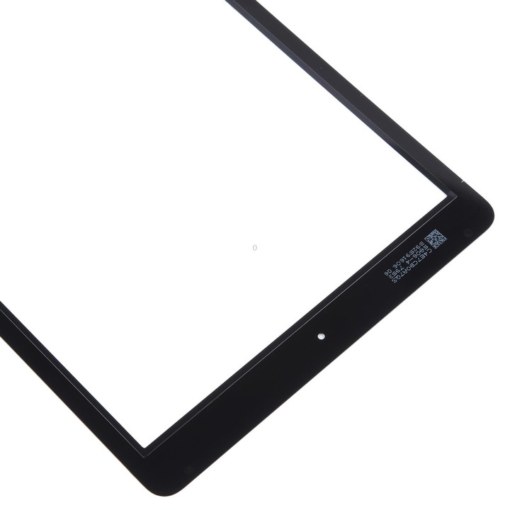 For iPad 6 / Air 2 Front Screen Outer Glass Lens with OCA Optically Clear Adhesive(Black)