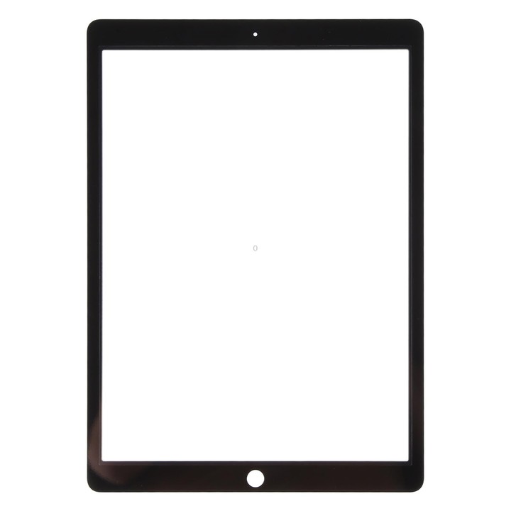For iPad Pro 12.9 2015 Front Screen Outer Glass Lens with OCA Optically Clear Adhesive(Black)