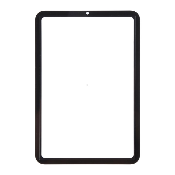 For iPad mini 6 Front Screen Outer Glass Lens with OCA Optically Clear Adhesive(Black)