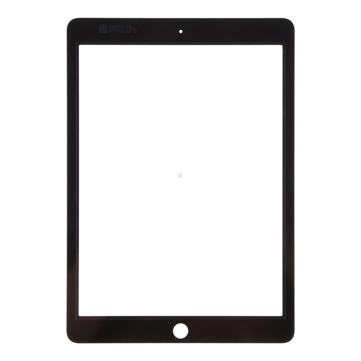 For iPad Pro 9.7 Front Screen Outer Glass Lens with OCA Optically Clear Adhesive(Black)