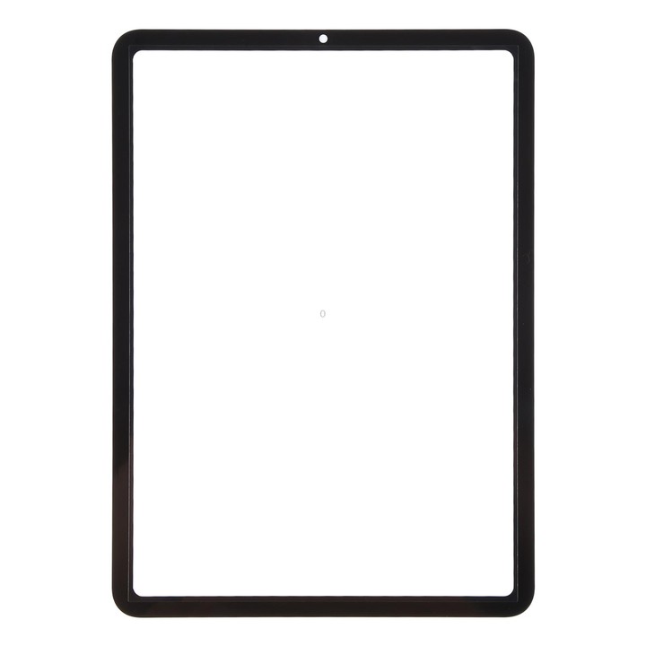 For iPad Air 5 Front Screen Outer Glass Lens with OCA Optically Clear Adhesive(Black)