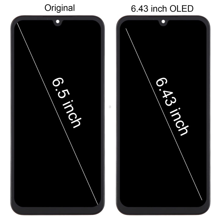For Samsung Galaxy A15 5G SM-A156B 6.43inch OLED LCD Screen Digitizer Full Assembly with Frame
