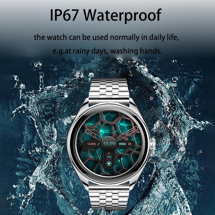 MT55 1.43 inch AMOLED HD Screen Ultra-thin Smart Call Health Watch, Silicone Strap(Silver Grey)