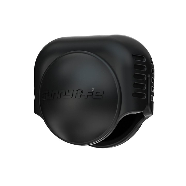 For Insta360 X4 / X5 Sunnylife Silicone Shockproof Case Lens Cover(Black)