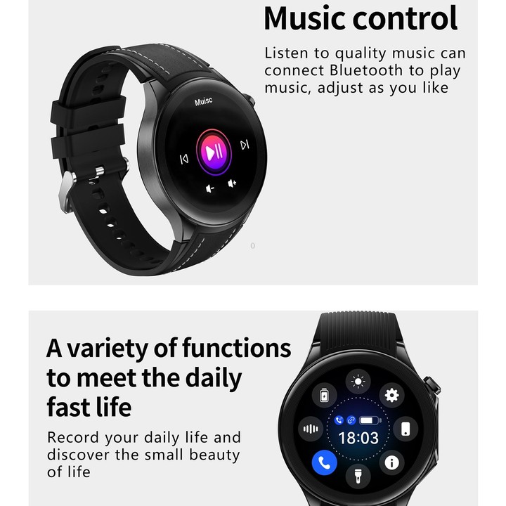 HD Watch X 1.43 inch IP68 BT5.3 Sport Smart Watch, Support Bluetooth Call / Sleep / Blood Oxygen / Heart Rate / Blood Pressure H
