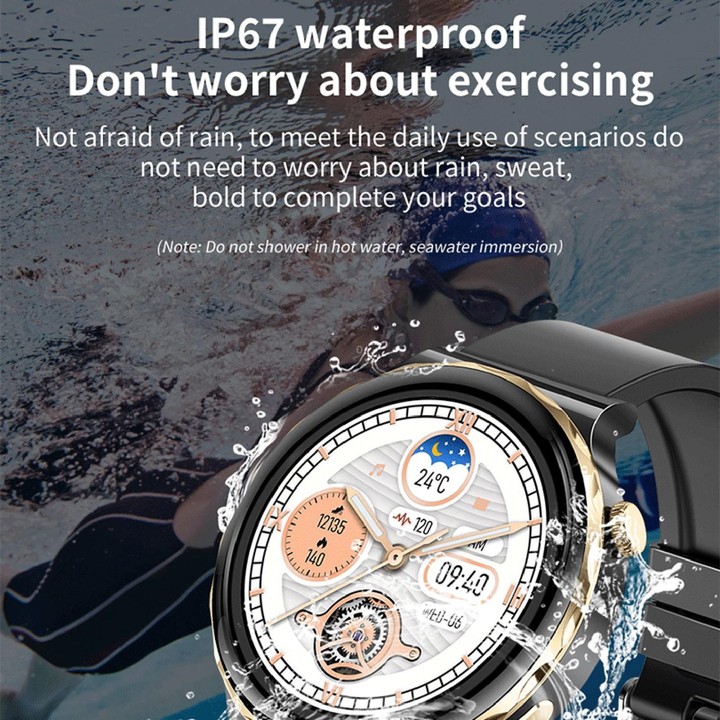 LEMFO HW52 1.28 inch Dual Mode Sport Smart Watch, Support Bluetooth Call / Sleep / Blood Oxygen / Heart Rate / Blood Pressure He