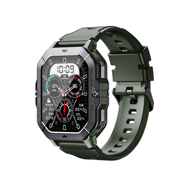 LEMFO C28 2.02 inch Sport Smart Watch, Support Bluetooth Call / Sleep / Blood Oxygen / Heart Rate / Blood Pressure Health Monito