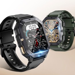 LEMFO C28 2.02 inch Sport Smart Watch, Support Bluetooth Call / Sleep / Blood Oxygen / Heart Rate / Blood Pressure Health Monito