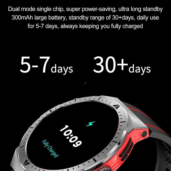 LEMFO HK52 1.43 inch BT5.3 IP68 Sport Smart Watch, Support Bluetooth Call / Message Notification / Heart Rate / Blood Pressure H