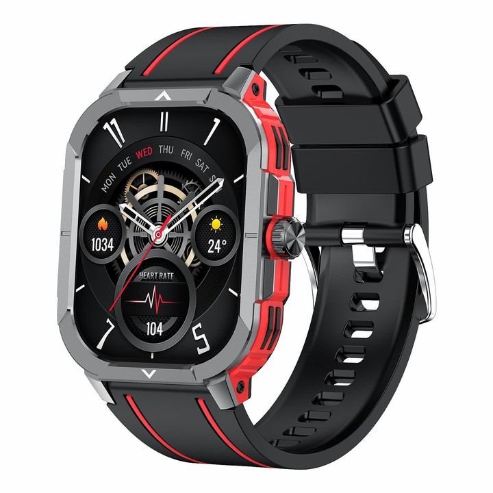 LEMFO HK56 2.06 inch BT5.3 IP68 Sport Smart Watch, Support Bluetooth Call / Message Notification / Heart Rate / Blood Pressure H