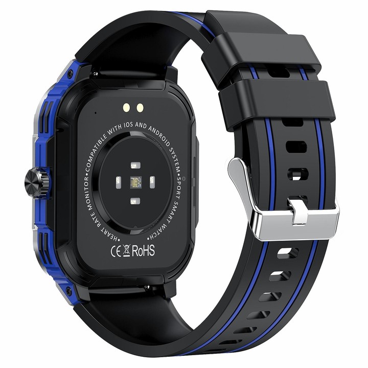LEMFO HK56 2.06 inch BT5.3 IP68 Sport Smart Watch, Support Bluetooth Call / Message Notification / Heart Rate / Blood Pressure H