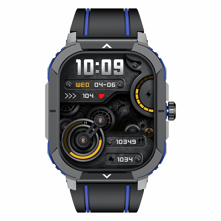 LEMFO HK56 2.06 inch BT5.3 IP68 Sport Smart Watch, Support Bluetooth Call / Message Notification / Heart Rate / Blood Pressure H