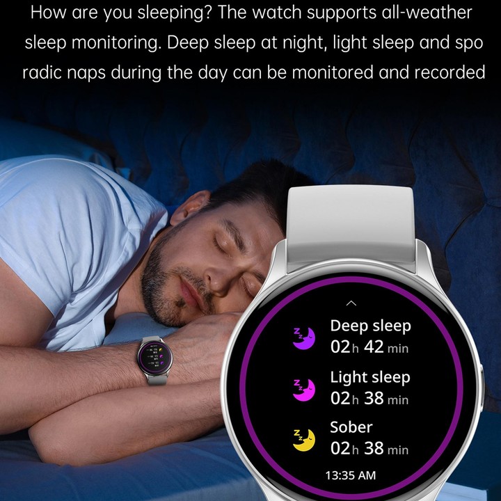 HK89 1.43 inch BT5.0 IP67 Sport Smart Watch, Support Bluetooth Call / Message Notification / Heart Rate / Blood Pressure Health