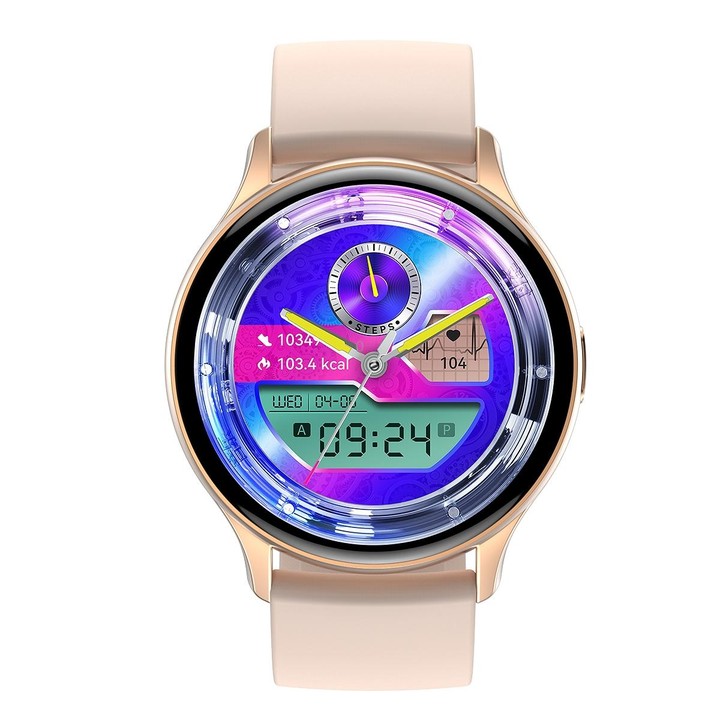 HK89 1.43 inch BT5.0 IP67 Sport Smart Watch, Support Bluetooth Call / Message Notification / Heart Rate / Blood Pressure Health