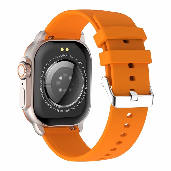 HK96S 2.06 inch BT5.3 IP68 Sport Smart Watch, Support Bluetooth Call / Sleep / Blood Oxygen / Heart Rate / Blood Pressure Health