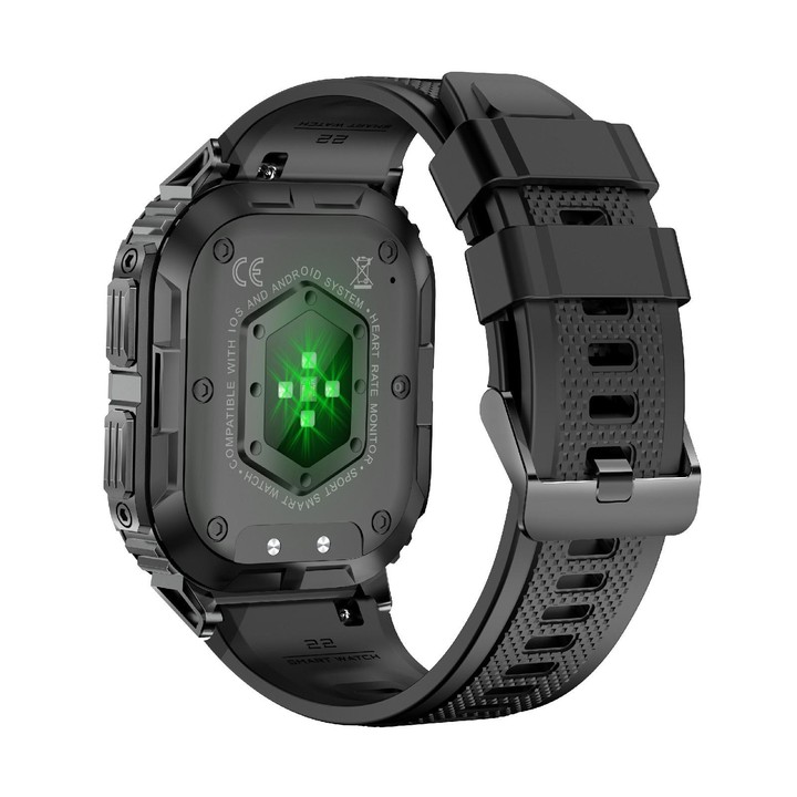 LEMFO K61 Pro 1.96 inch BT5.0 Sport Smart Watch, Support Bluetooth Call / Sleep / Blood Oxygen / Heart Rate / Blood Pressure Hea