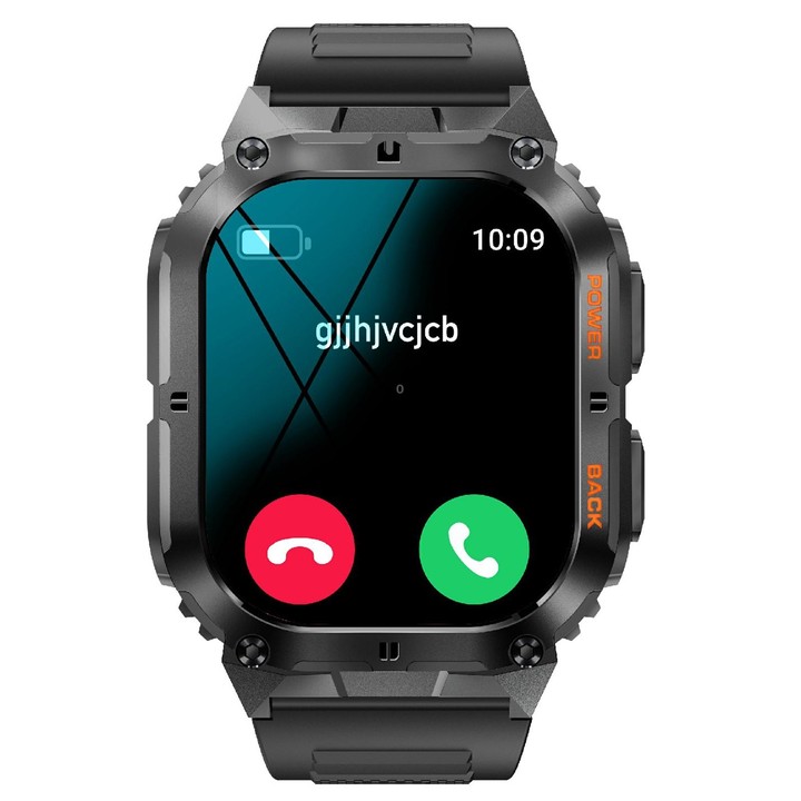 LEMFO K61 Pro 1.96 inch BT5.0 Sport Smart Watch, Support Bluetooth Call / Sleep / Blood Oxygen / Heart Rate / Blood Pressure Hea