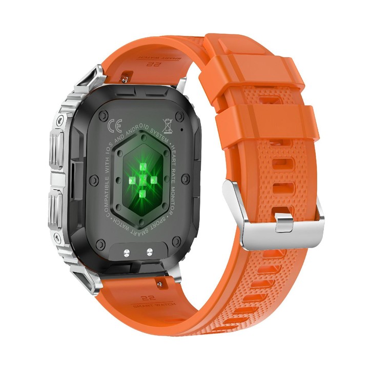 LEMFO K61 Pro 1.96 inch BT5.0 Sport Smart Watch, Support Bluetooth Call / Sleep / Blood Oxygen / Heart Rate / Blood Pressure Hea