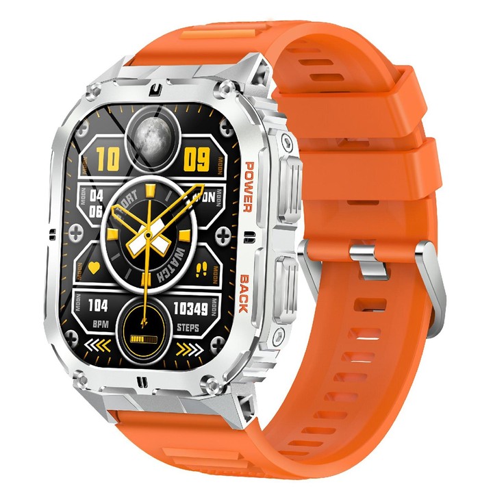 LEMFO K61 Pro 1.96 inch BT5.0 Sport Smart Watch, Support Bluetooth Call / Sleep / Blood Oxygen / Heart Rate / Blood Pressure Hea