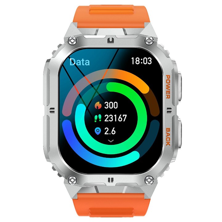 LEMFO K61 Pro 1.96 inch BT5.0 Sport Smart Watch, Support Bluetooth Call / Sleep / Blood Oxygen / Heart Rate / Blood Pressure Hea