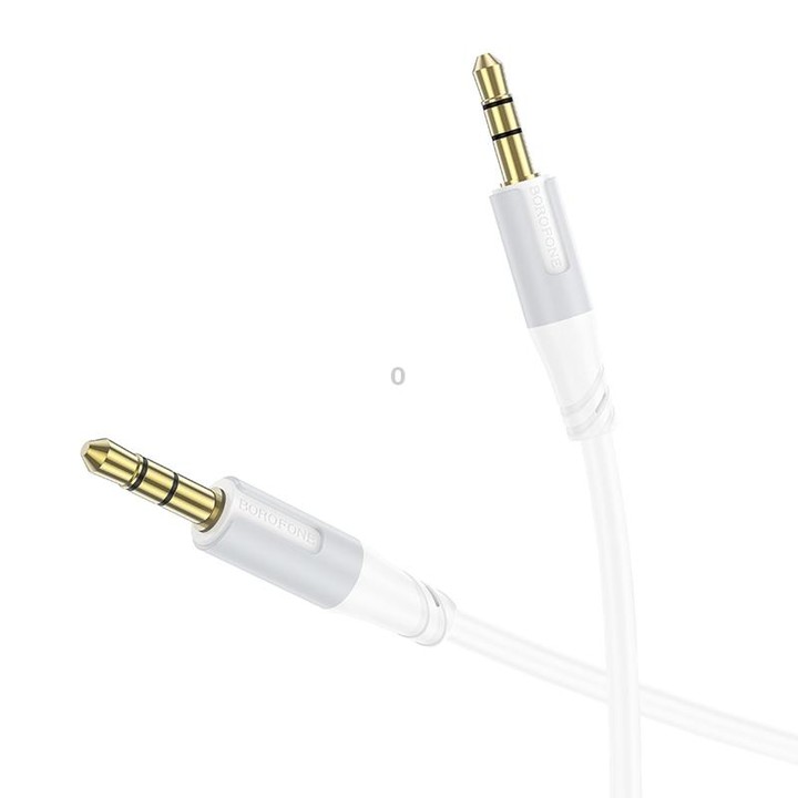 Borofone BL19 AUX Creator Audio Cable, 3.5mm to 3.5mm Cable, Length: 1m(White)