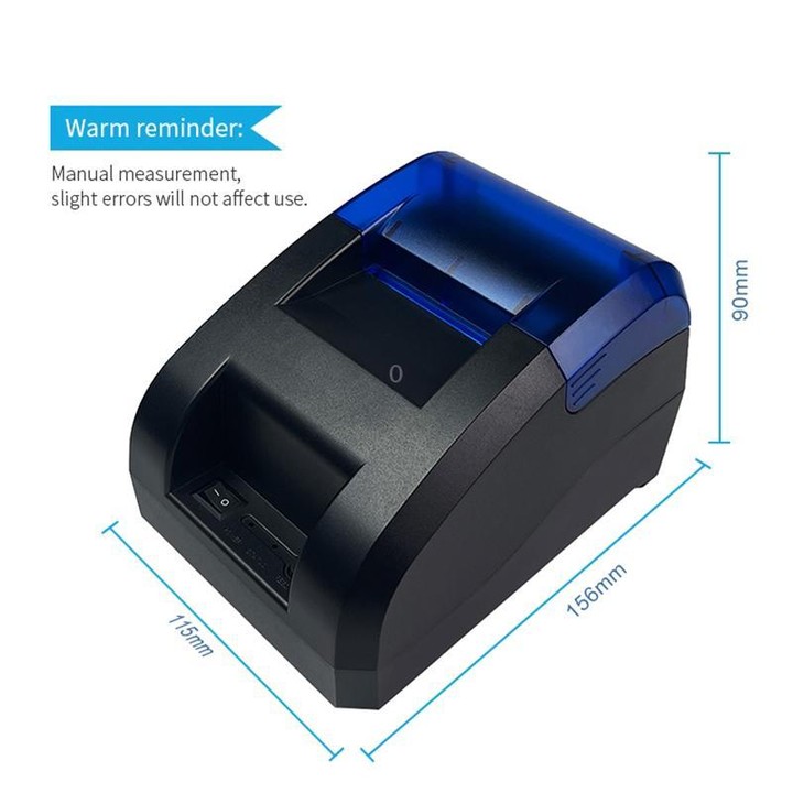 POS-5890U 58mm USB+Bluetooth Thermal Receipt Printer(EU Plug)