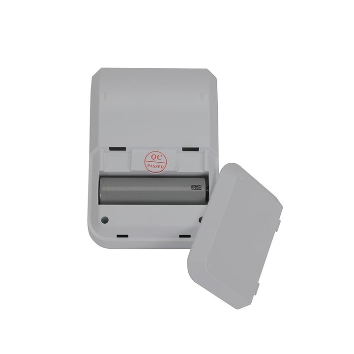 BT-583 58mm USB-C/Type-C + Bluetooth Portable Thermal Printer, Specification:EU Plug(Blue White)