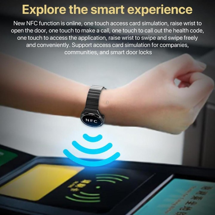 1.3 inch Leather Band IP68 Waterproof Smart Watch Support Bluetooth Call(Black)